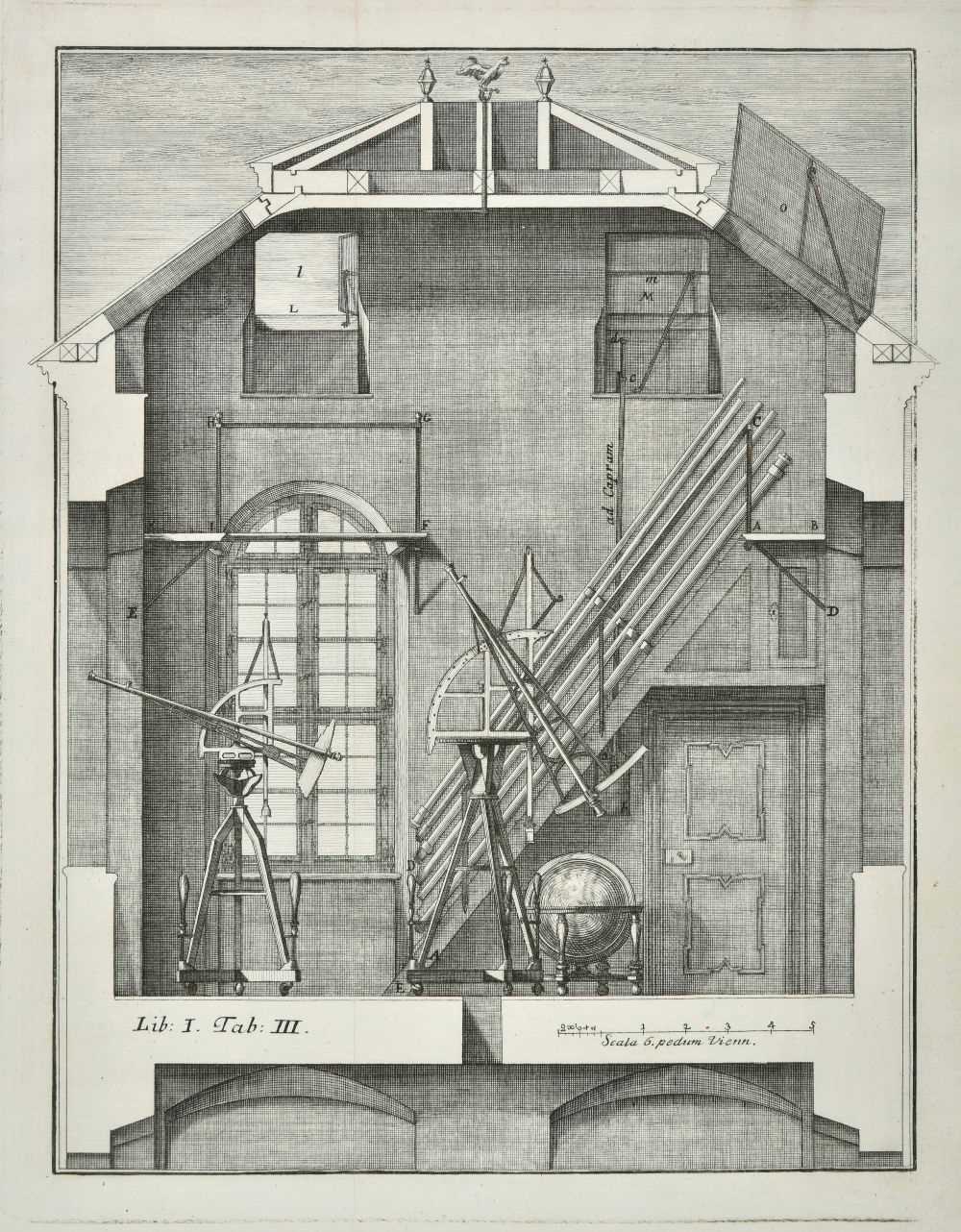Lot 297 - Marinoni (J.). De astronomica specula domestica et organico apparatu astronomico ..., Vienna,  1746