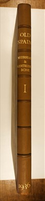 Lot 8 - Bone (Muirhead & Gertrude). Old Spain, 1936
