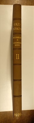 Lot 8 - Bone (Muirhead & Gertrude). Old Spain, 1936