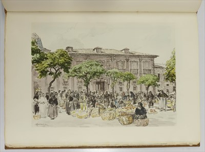 Lot 8 - Bone (Muirhead & Gertrude). Old Spain, 1936