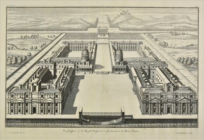 Lot 347 - Campbell (Colen). Vitruvius Britannicus, or The British Architect, volumes 1-3, London, 1717-25