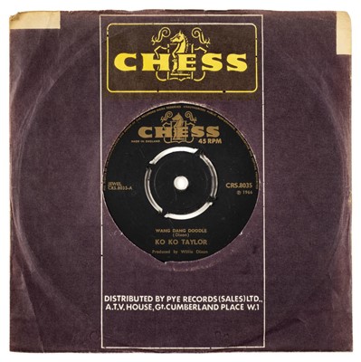 Lot 417 - Blues / R&B. Collection of 33 blues / R&B 45rpm singles on the Chess, Checker & Cadet Record Labels.