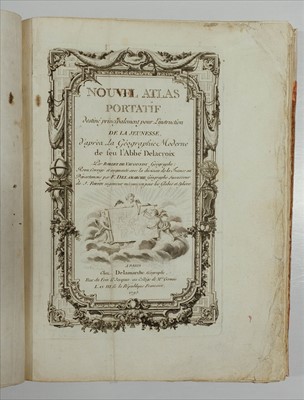 Lot 21 - De Vaugondy (Robert), Nouvel Atlas Portatif, 1795