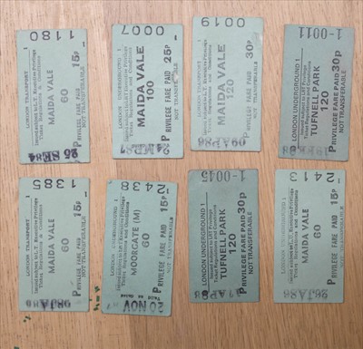 Lot 234 - Railway Tickets. An album of Edmondson railway tickets and stubs, mostly early 20h century