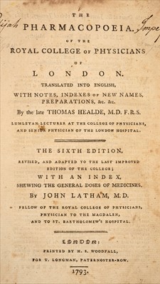 Lot 120 - Royal College of Physicians of London.