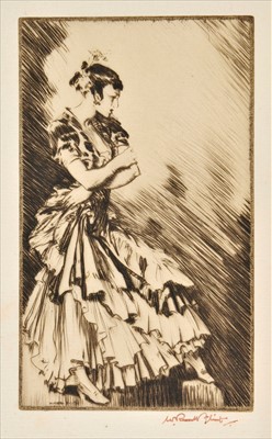 Lot 166 - Flint. Wright (Harold J.L.). Etchings and Dry Points by Sir William Russell Flint