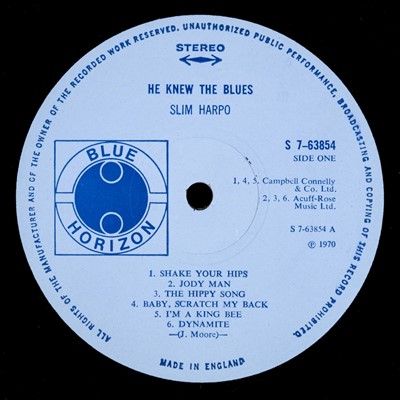 Lot 408 - Blues. Collection of 17 original blues LPs on the Blue Horizon record label