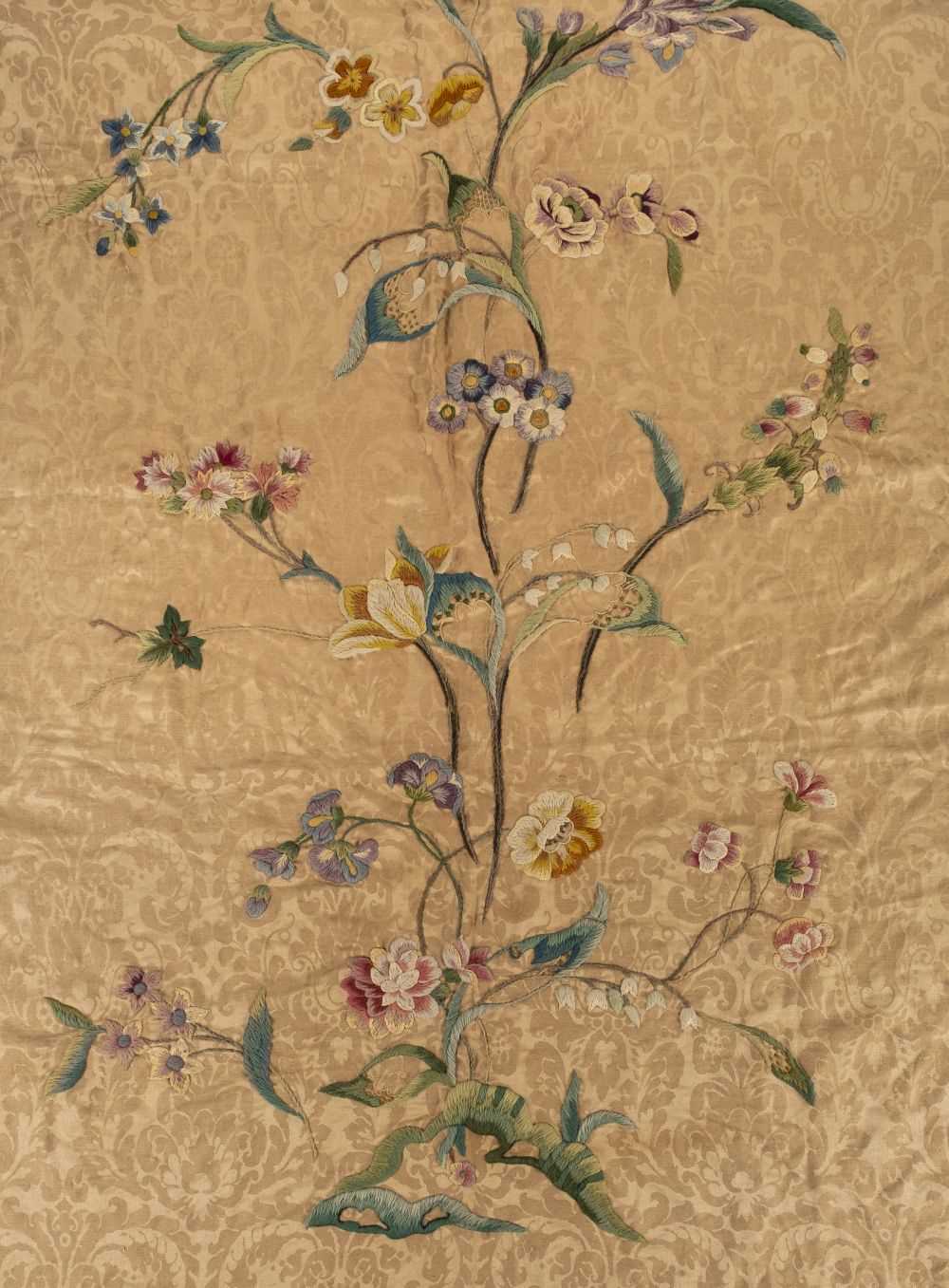 Lot 189 - Lee (Arthur H. & Sons). A large crewelwork panel, Birkenhead, 1959