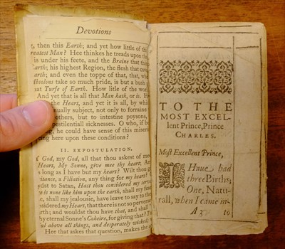 Lot 246 - Donne (John). Devotions upon Emergent Occasions, 1st edition, 1624