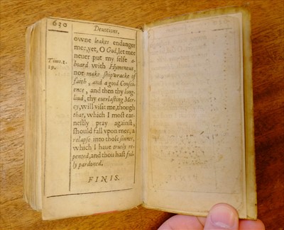 Lot 246 - Donne (John). Devotions upon Emergent Occasions, 1st edition, 1624