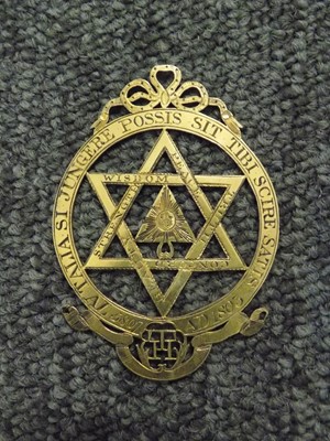 Lot 48 - Masonic. George III silver-gilt medal