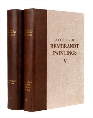 Lot 139 - Rembrandt. A Corpus of Rembrandt Paintings, 2005-2011