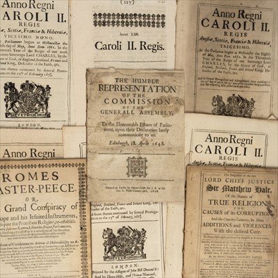 Lot 254 - Gillespie (George). The Humble Representation of the Commission of the Generall Assembly, 1648