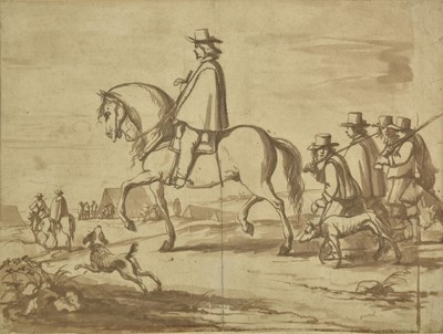 Lot 268 - Van der Meulen (Adam Frans, 1632-1690). Soldiers Returning to Camp.