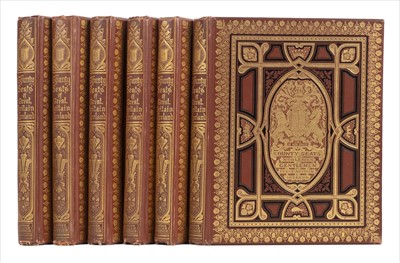 Lot 40 - Morris (F. O.). Picturesque Views of Seats..., 6 volumes, circa 1880