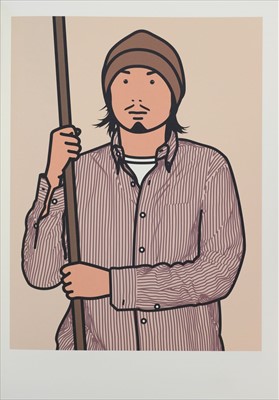 Lot 468 - Opie (Julian, 1958-). Twenty Six Portraits, 2006