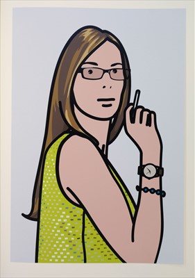 Lot 468 - Opie (Julian, 1958-). Twenty Six Portraits, 2006