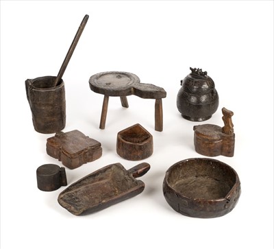 Lot 114 - Tribal Art. A mixed collection of tribal items
