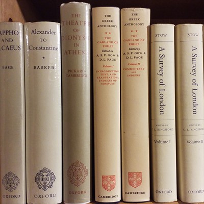 Lot 270 - Academic Literature. A large collection of modern academic literature & reference