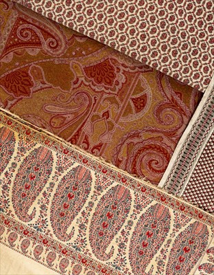 Lot 171 - Shawl. A large Paisley shawl, mid 19th century, & others