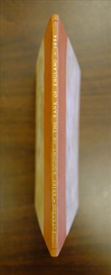 Lot 274 - Paterson (William). A Brief Account of the Intended Bank of England, 1st edition, 1694