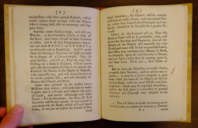 Lot 274 - Paterson (William). A Brief Account of the Intended Bank of England, 1st edition, 1694