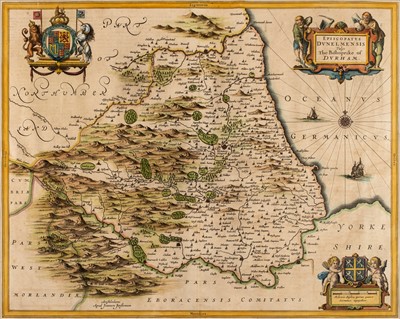 Lot 21 - Maps. A mixed collection of fourteen maps, 17th - 19th century