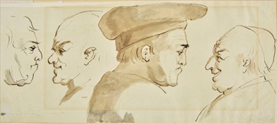 Lot 286 - Gandolfi (Mauro, 1764-1834). Studies of Male Heads