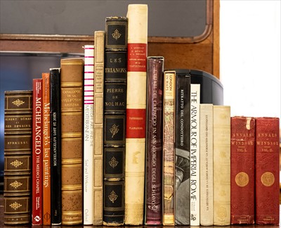 Lot 140 - Renaissance Art & Architecture. Approximately 60 volumes