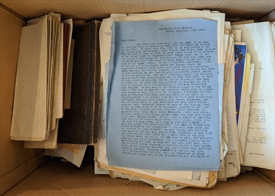 Lot 75 - Miscellaneous ephemera, 19th and 20th century