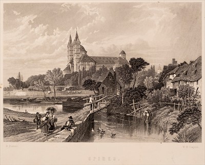 Lot 41 - Foreign topographical views. A mixed collection of approximately 1500 prints, mostly 19th century