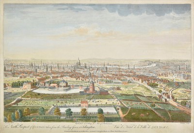 Lot 178 - London. Bowles (Carington), The North Prospect of London..., circa 1750