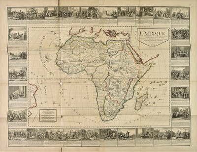 Lot 66 - Africa. Bailleul (Nicolas), L'Afrique divisee suivant l'entendue de ses pricipales parties...,  1752