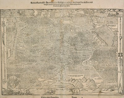 Lot 144 - Russia. Herberstein (Sigmund), Andere Landtaffel: In Welcher Moscauen..., circa 1563
