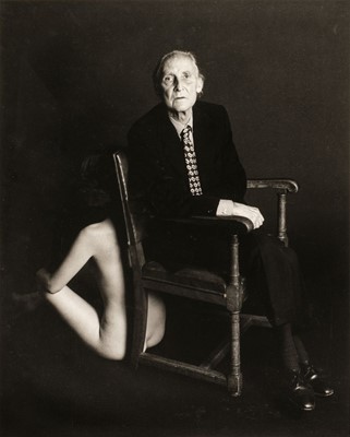 Lot 166 - Kernot (Peter, 1937-1995). Bill Brandt and Model, 1980