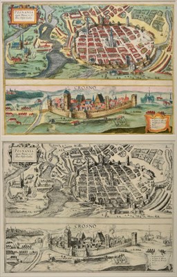 Lot 135 - Poland. Braun (Georg & Hogenberg Franz), Posnania..., & Crosno, circa 1617