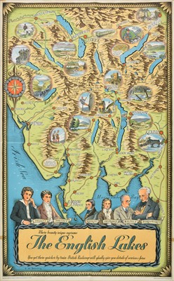 Lot 105 - Lake District. Burley (D. W.), The English lakes, 1956