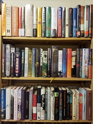 Lot 406 - Modern Fiction. A large collection of 1st edition modern fiction