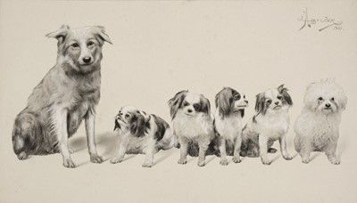 Lot 21 - Nordstrom (Erik Agnar). A collection of 35 photographs, c. 1891-1905, mostly platinum prints