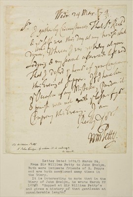 Lot 213 - Restoration London. Album of documents and autographs, c.1660-90