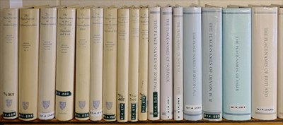 Lot 37 - English Place-Name Society. 69 volumes, circa 1925 - 2016