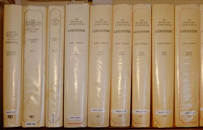 Lot 41 - Simmons (Jack, editor). Classical County Histories, 33 volumes, circa 1970s