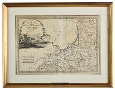 Lot 137 - Poland. Cassini (G. M.), La Polonia Divisa Sue Province..., 4 sheets, 1797