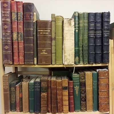 Lot 411 - Horticulture. A large collection of 18th, 19th & early 20th century horticulture reference & related