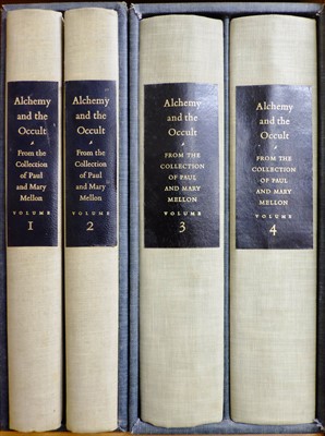 Lot 349 - MacPhail (Ian, editor). Alchemy and the Occult. The Catalogue of Books and Manuscripts