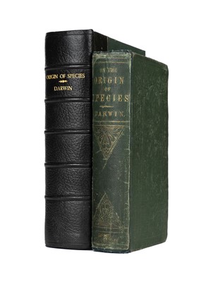 Lot 230 - Darwin (Charles). On the Origin of Species, 1st edition, 1859, original cloth