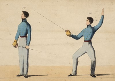 Lot 465 - Hamon (Peter Gustavus). Spinal Deformities ... Treatise on Fencing, 1832