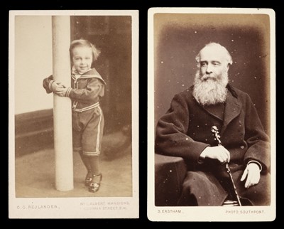 Lot 133 - Rejlander (Oscar Gustave, 1813-1875). Young boy in a sailor suit, c. 1870