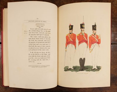 Lot 159 - James (Abraham). The Military Costume of India, 1814