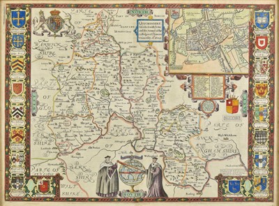 Lot 79 - Oxfordshire. Speed (John), Oxfordshire described..., circa 1627